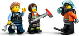 Zestaw LEGO City Combo zawierający helikopter, samochód z lwem i łódź podwodną oraz 3 minifigurki — zabawkowe pojazdy do zbudowania dla chłopców i dziewcząt od 7 lat — prezent urodzinowy i świąteczny 60462 Zestawy do budowania Besuche den LEGO-Store