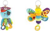 Zabawka Lamaze dla niemowląt Kapitan Calamari, piracka ośmiornica Clip & Go - wysokiej jakości zabawka dla małych dzieci - od 0 miesięcy i Freddie świetlik Clip & Go - wysokiej jakości zabawka dla małych dzieci Bebe Naty Shop Toys Domyślny tytuł