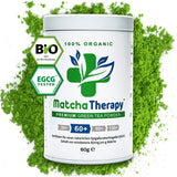 Terapia Matcha 30+ | Organiczna herbata Matcha w proszku | 60 g | O potwierdzonej zawartości co najmniej 30 mg/g katechiny EGCG | Wspomaga układ odpornościowy i poziom energii | Ceremonialna jakość | Zielona herbata z Japonii