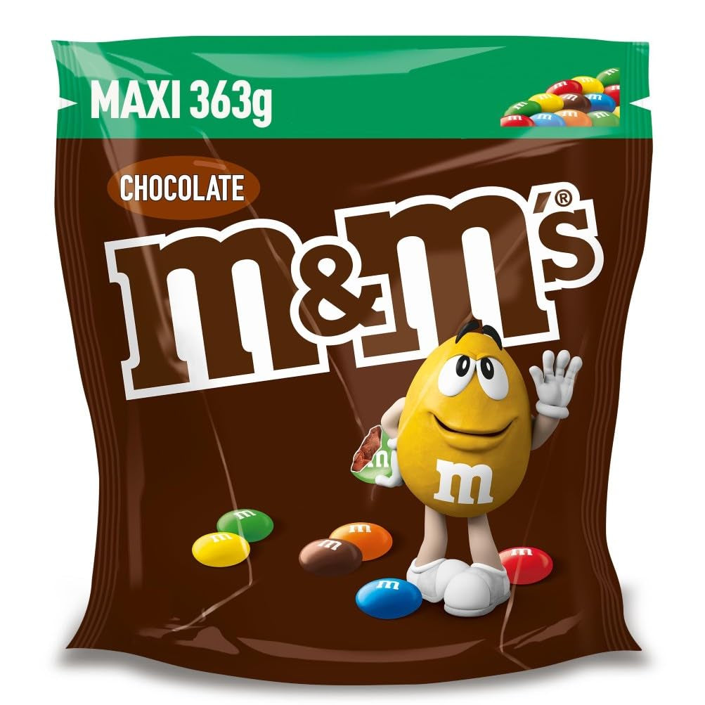 ZAWARTOŚĆ: torebka 363 g czekolady M&M'S, najwyższej jakości dzięki wyselekcjonowanym składnikom