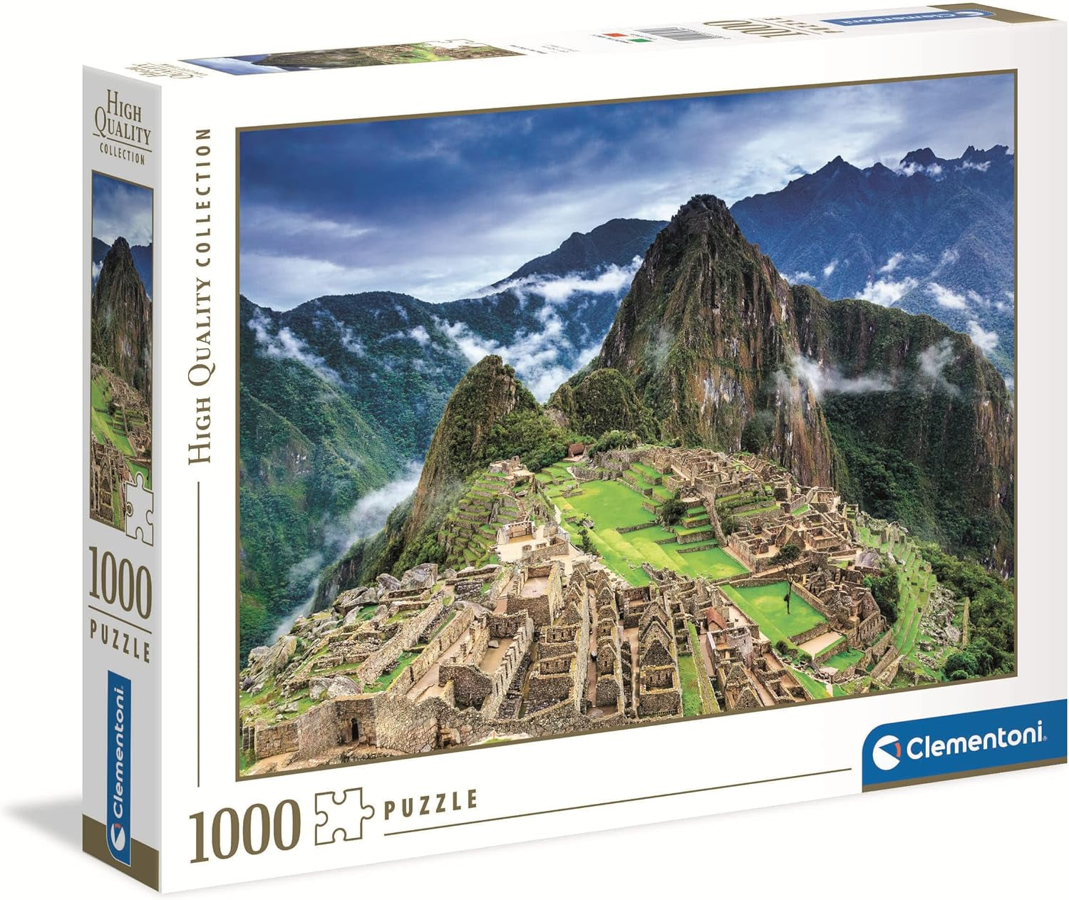 Clementoni 39604 Machu Picchu - 1000 elementów puzzli od 9 lat Kolorowe puzzle dla dorosłych w odważnych kolorach Gra zręcznościowa dla całej rodziny Świetny pomysł na prezent Puzzle Naty Shop Domyślny tytuł