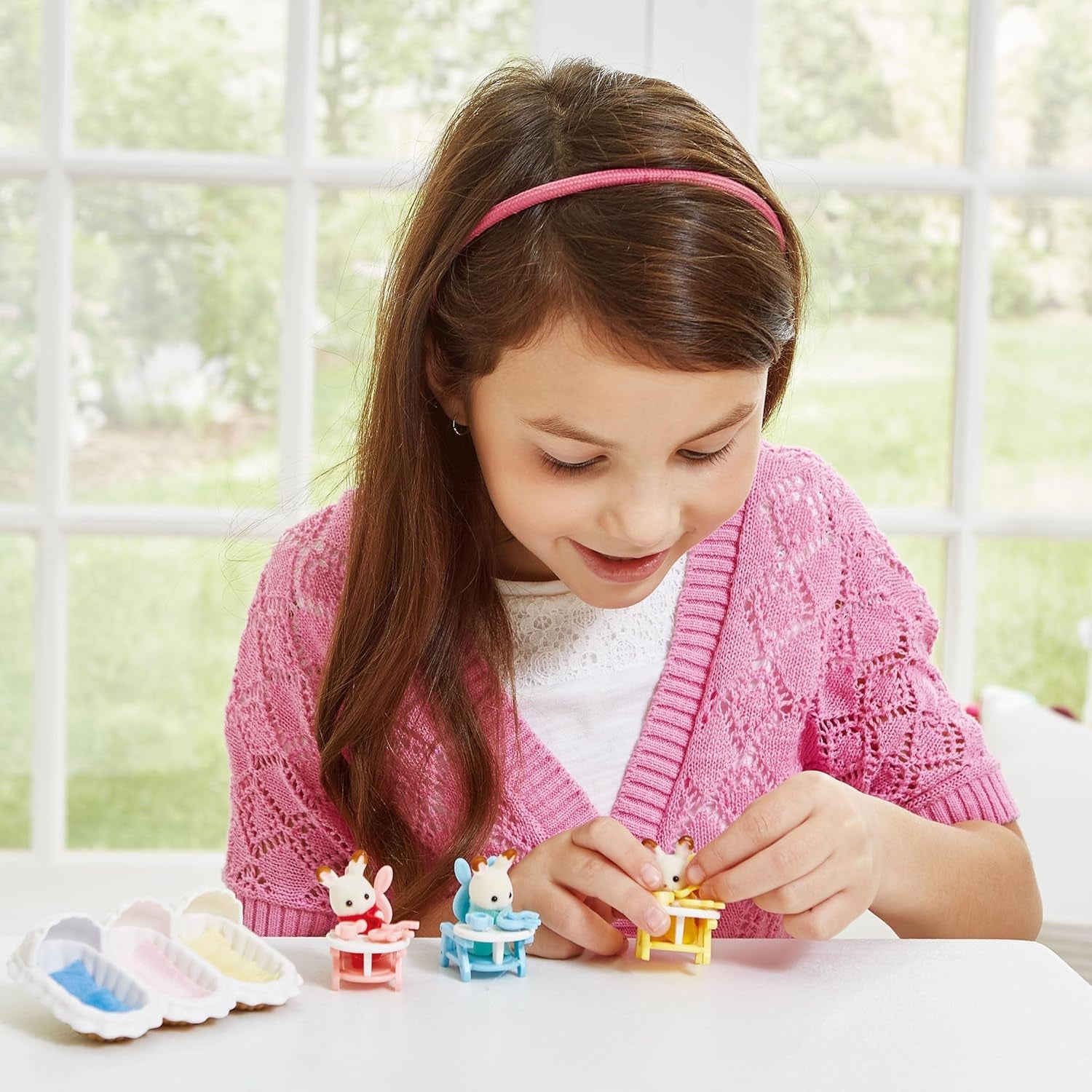 Zestaw startowy Triplets Sylvanian Families L5532 – domek dla lalek