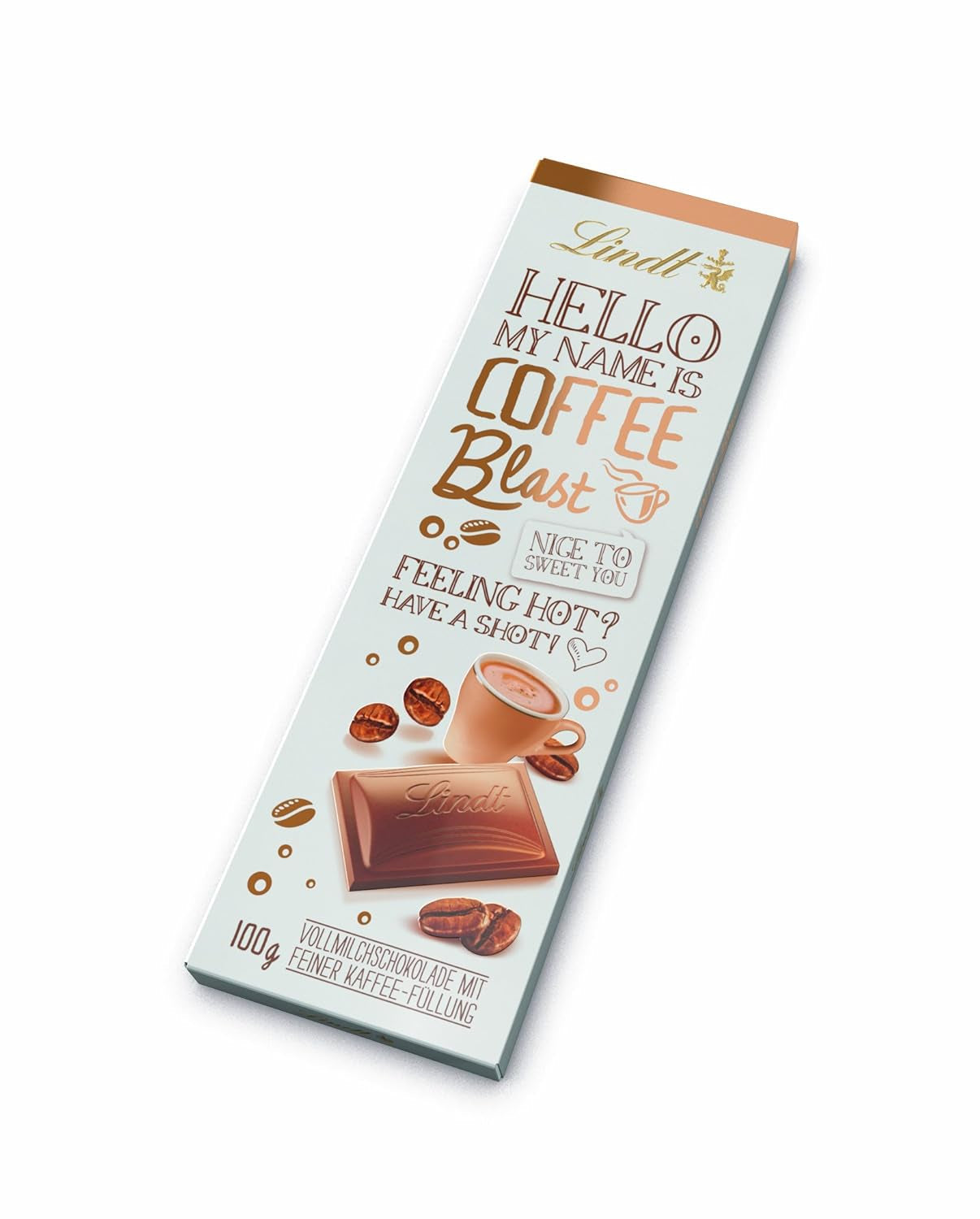 Lindt Czekoladowy Złoty Króliczek | Złoty Króliczek 100g | Czekolada mleczna premium z króliczkiem wielkanocnym | Czekolada Wielkanocna | Prezent czekoladowy | Czekoladowy Króliczek | Zając Wielkanocny