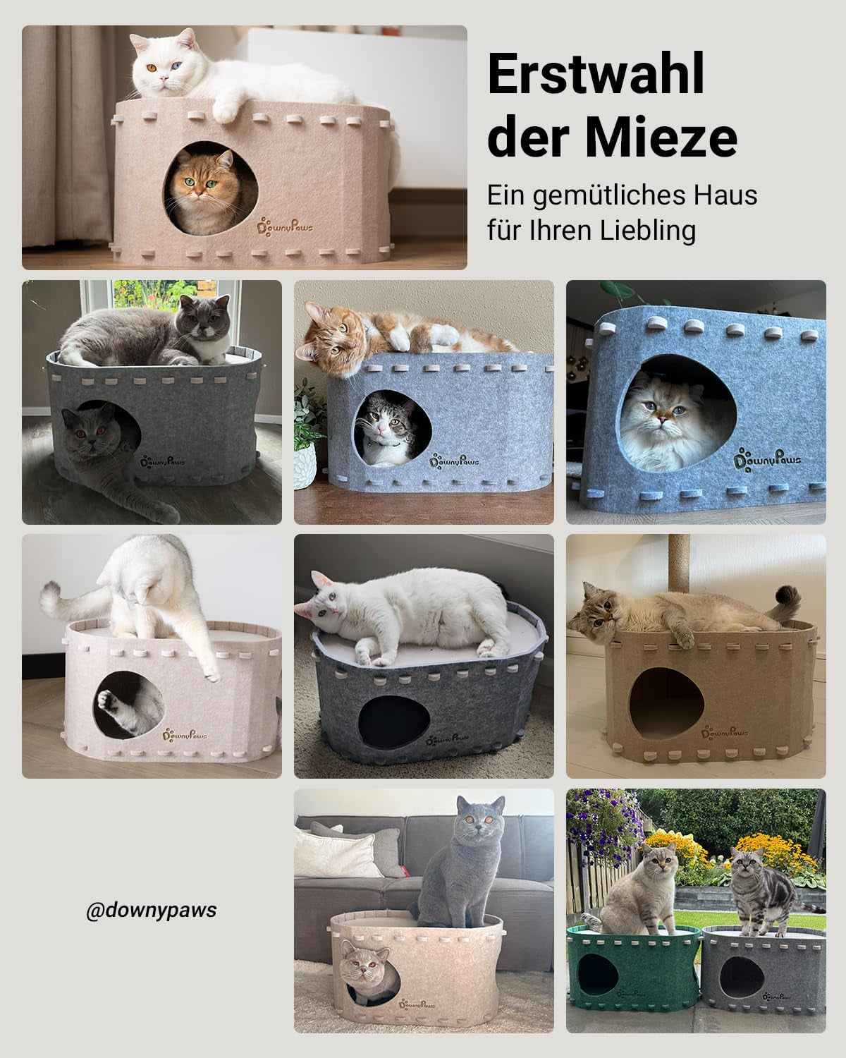 Koce i meble, Zwierzęta domowe, Jaskinie i domy, Koty, Legowiska dla kotów, Koty - legowiska, materace