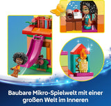 LEGO® Disney Mini Domek Encanto, zabawka konstrukcyjna dla dziewczynek od 5 lat, zabawka fantasy i zestaw konstrukcyjny z mini lalkami Mirabel i Antonio, figurką Kapibary i kluczem 43261 Zestawy konstrukcyjne Besuche den LEGO-Store