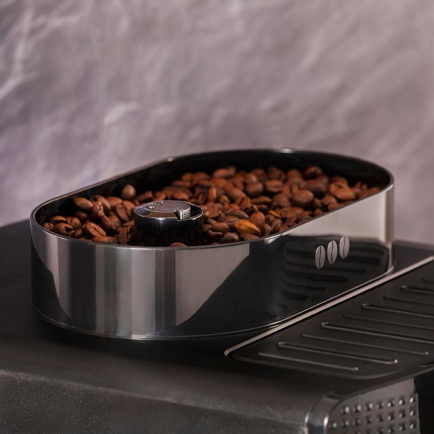 Ekspres do espresso Krups Roma EA81M8 1,7 l, 3 ustawienia temperatury, 3 tekstury kawy mielonej, czarny