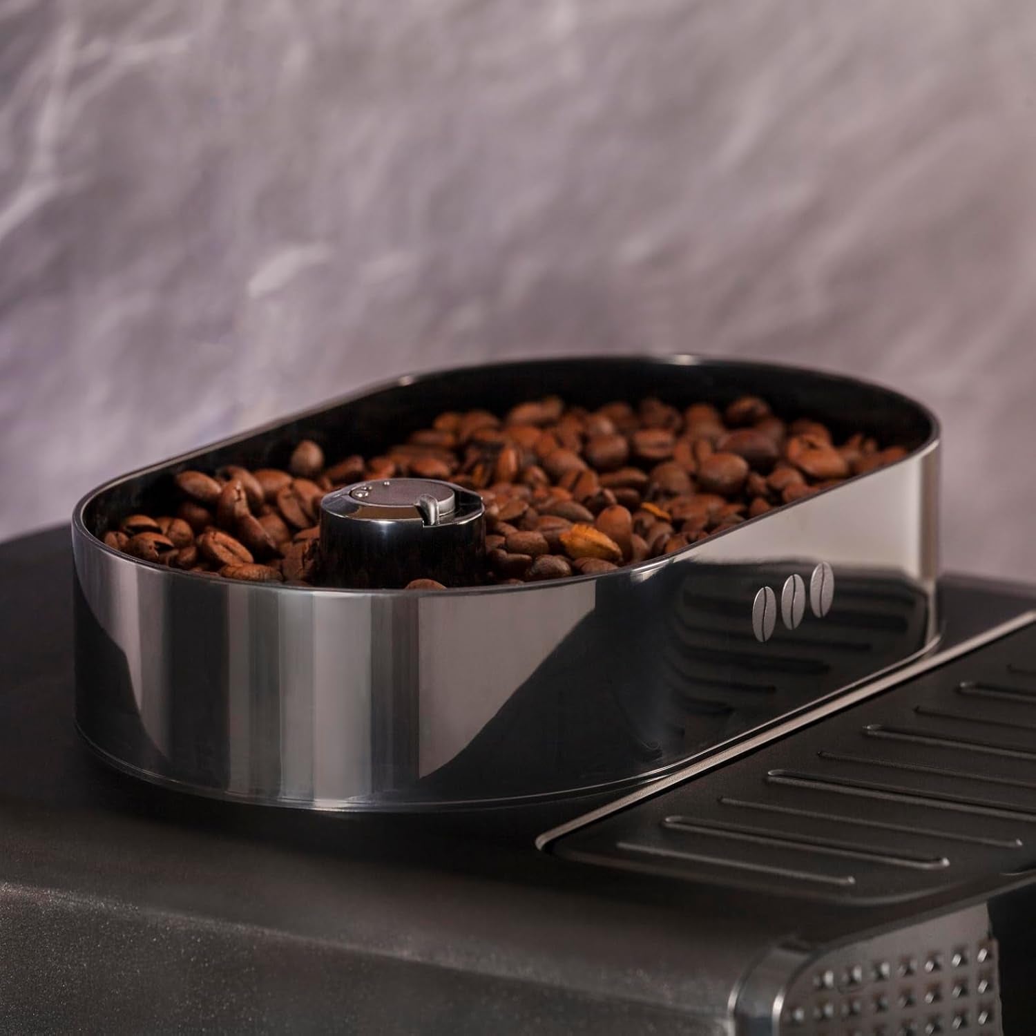 Ekspres do espresso Krups Roma EA81M8 1,7 l, 3 ustawienia temperatury, 3 tekstury kawy mielonej, czarny