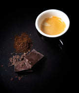 Espresso Kaffeebohnen mocne 500g, Barista Kaffee schokoladig und säurearm, Espressobohnen, Bohnenkaffee mit Arabica und Robusta, delikatna Crema, idealna do Cappuccino