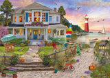 Schmidt Spiele Domek na plaży, układanka 1000 elementów Puzzle Naty Shop