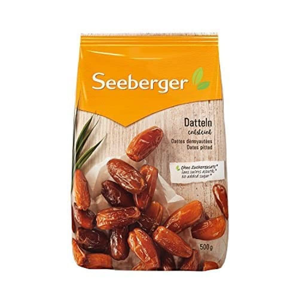 Seeberger, Miodowo-słodkie daktyle z kremowym miąższem Naty Shop produkty suszone 7 x 500 gramów 7 x 500 gramów