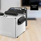 Taurus Professional 2 plus - Frytkownica olejowa, 2 litry, 1700 W, stal nierdzewna 18/8 Sprzęt Naty Shop