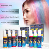 Lakier do włosów kolorowy - 30 ml Tymczasowy zielony spray koloryzujący do włosów, naturalna farba do włosów Tymczasowy spray koloryzujący do włosów, zmywalna farba do włosów na imprezę Cosplay Halloween (zielony) Naty Shop Farba do włosów