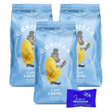 Krem do kawy Gorilla 3x 1000g Joerges + Jassas Ciasta | Kawa Arabica Opakowanie 3 szt. 1kg