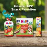 HiPP Organiczne Wafle Kukurydziane z Truskawkami (8 x 23g), przekąska dla dzieci od 8 miesiąca, słodzona wyłącznie owocami i warzywami, bezglutenowa, najwyższej jakości organicznej (2 opakowania)