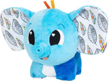 LAMAZE Elephant Puffaboo, zabawka dla noworodka, zabawka sensoryczna dla dziecka, prezent dla nowych rodziców, zabawka rozwojowa na 3 miesiące dla chłopców i dziewcząt, L27467 zabawki dla niemowląt Naty Shop Modern