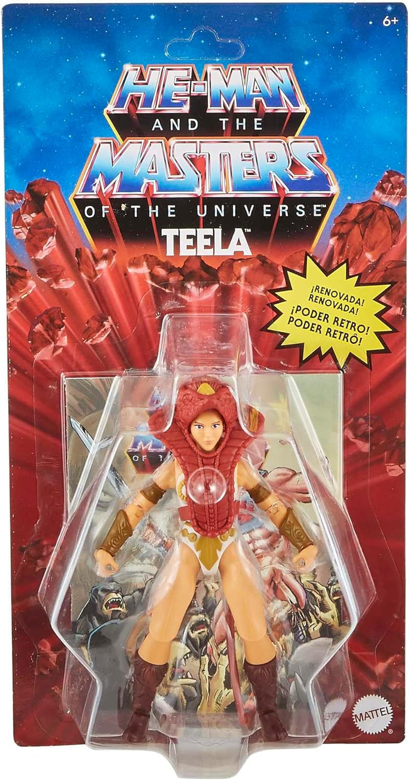 Masters of the Universe GNN91 - Figurka Origins (14 cm) Teela, figurka do zabawy i kolekcji od 6 lat Figurki Naty Shop