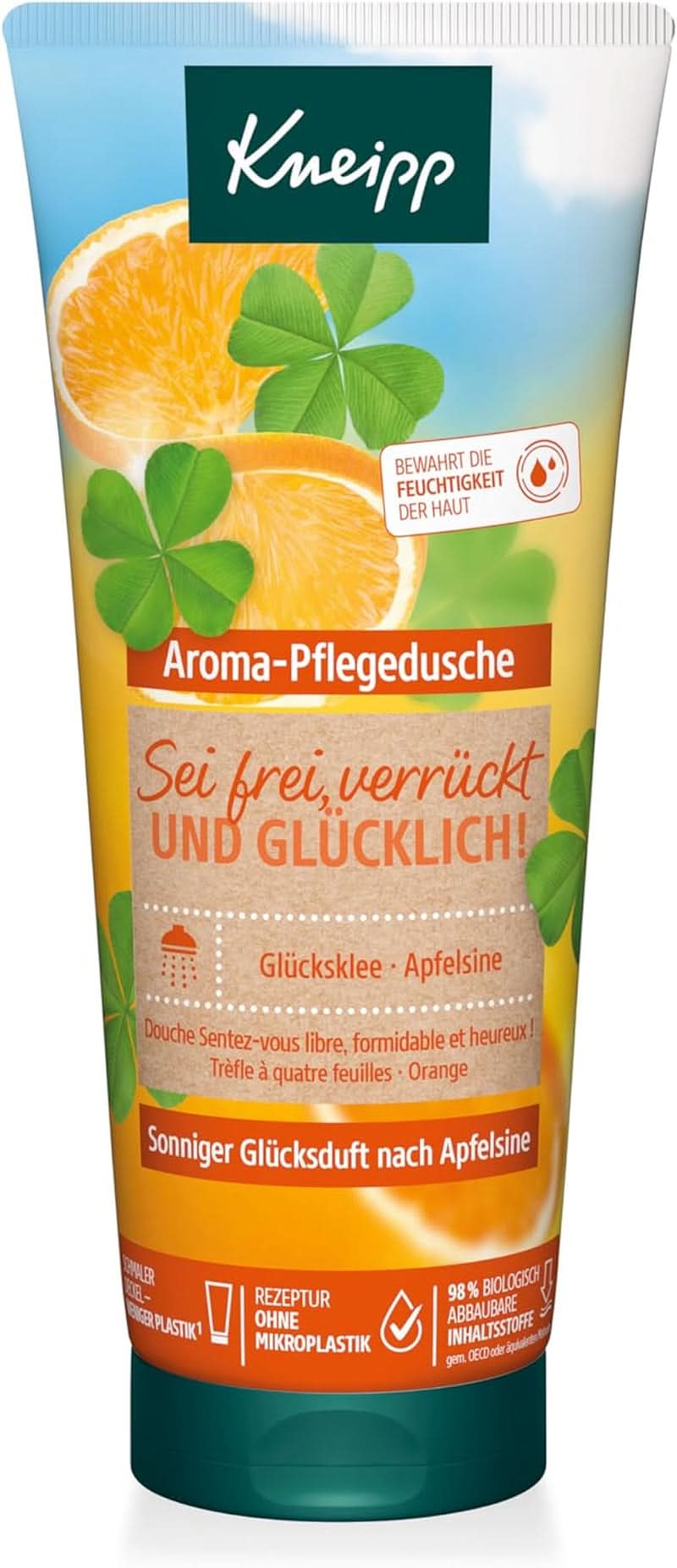 Kneipp Aroma, Żel pod prysznic, Nawilżacz, 200 ml Prysznic i kąpiel Naty Shop 200 ml Pojedynczy
