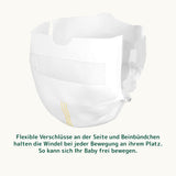Pieluchy Bambo Nature dla niemowląt, rozmiar 0 (1-3 kg), 144 szt., opakowanie miesięczne | Pieluszki Premium ze zwiększoną ochroną przed wyciekami | Najwyższy komfort i swoboda dla noworodków | Pieluchy testowane dermatologicznie