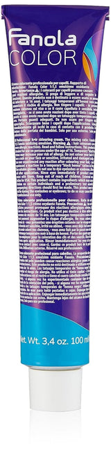 Fanola crema colore Krem koloryzujący 7.0 Blond, 100 ml Farba do włosów Naty Shop 10.1 Platynowy popielaty blond