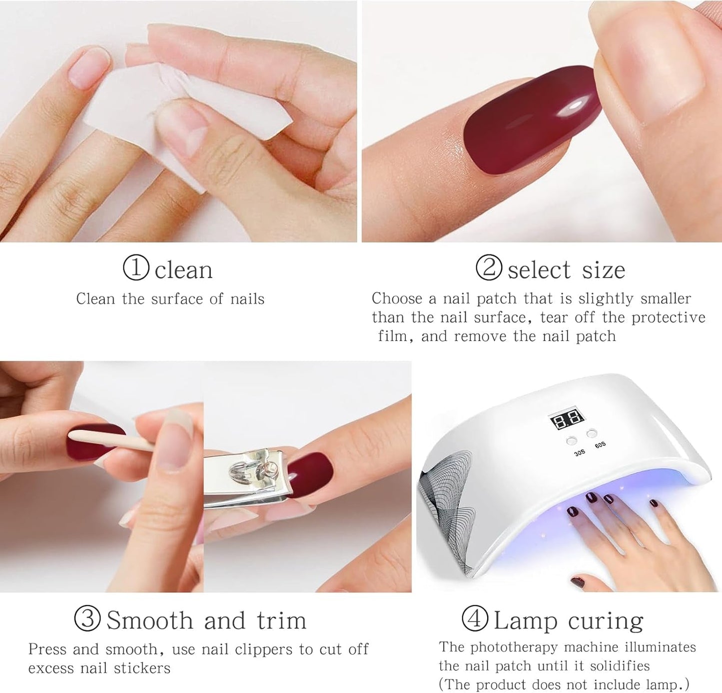 JMEOWIO Nagelfolie UV Härtend Bunter Blumenglitzer Żelowe paski do paznokci UV Nagelsticker Nagelaufkleber Nail Art Dekoration Nageldesign Zubehör