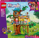 LEGO Friends Domek na drzewie Zestaw do budowania i odgrywania ról Domek dla dziewczynek Zestaw dla 8-latków z 4 minifigurkami postaci i 2 figurkami zwierząt Pomysł na prezent dla dzieci 42652 Zestawy do budowania Besuche den LEGO-Store
