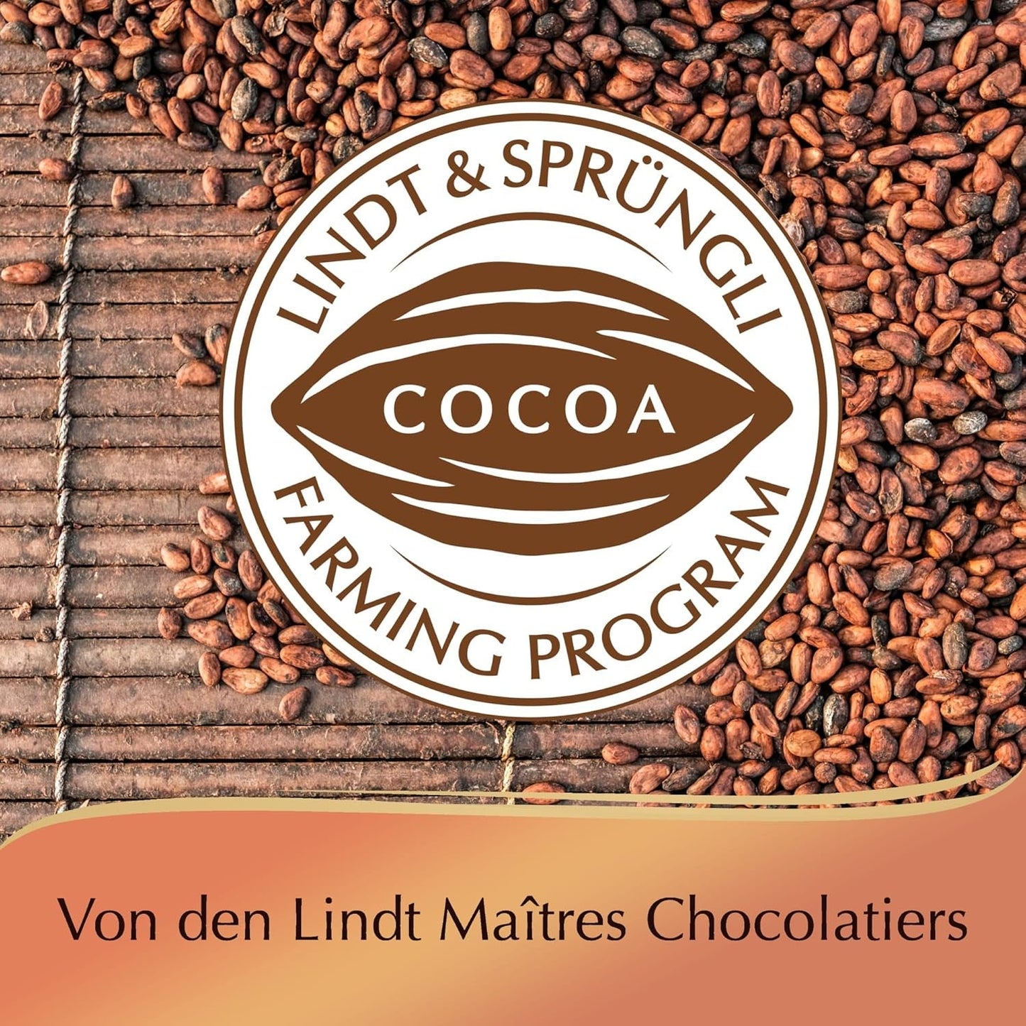 Czekolada Lindta | Pudełko na praliny kreolskie | 165g | 15 pralinek w 4 pysznych odmianach, wyprodukowanych w 100% z delikatnego kakao, bez alkoholu | Zestaw upominkowy z czekoladą