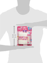 Simba 105562487 - Zestaw do pierwszej karmienia noworodków, smoczek, pielucha i butelka na mleko ze znikającą zawartością, dla lalek 38-43 cm Naty Shop Dolls