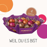 Merci Lovelies Creamy – 185 gramów – Mieszanka pralin z nadziewanymi czekoladowymi specjałami Naty Shop