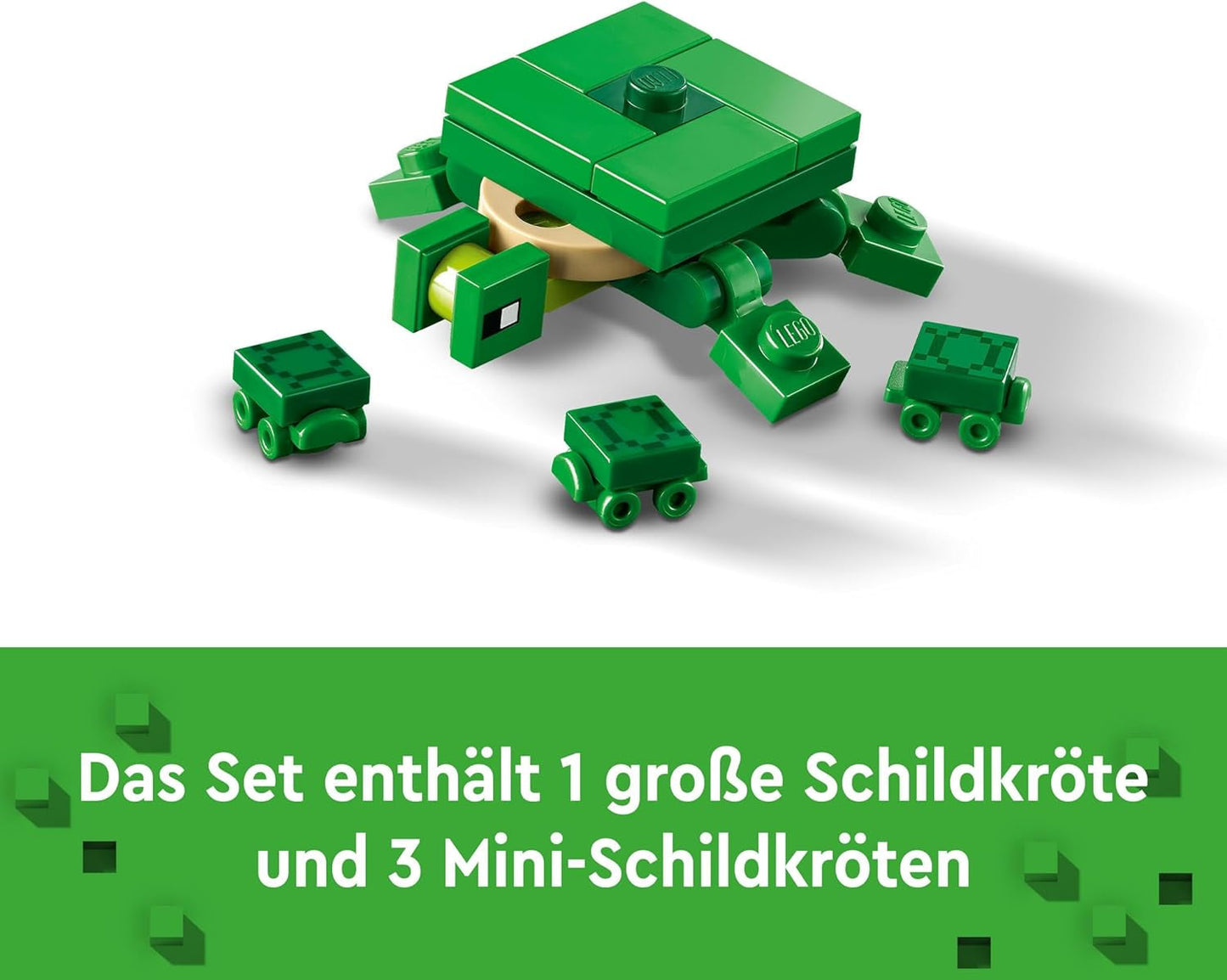 LEGO Minecraft Domek na plaży dla żółwi Domek z akcesoriami dla dziewcząt i chłopców od 8 lat, zestaw ze zwierzętami i postaciami z gry wideo, prezent dla graczy 21254 Zestawy do budowania Besuche den LEGO-Store
