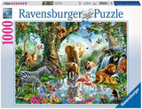 Puzzle Ravensburger 12000682 - Przygoda w dżungli - 1000 elementów Puzzle dla dorosłych i dzieci 14+, Puzzle Naty Shop Stara wersja