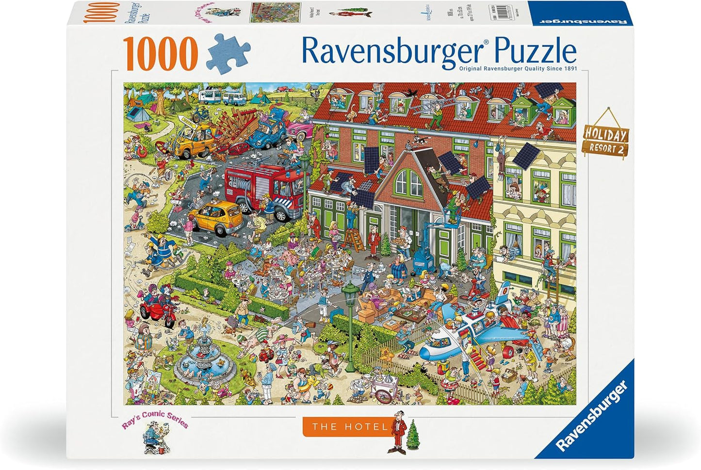 Puzzle Ravensburger 12000723 - Hotel - puzzle 1000 elementów dla dorosłych i dzieci od 14 lat, Puzzle Naty Shop