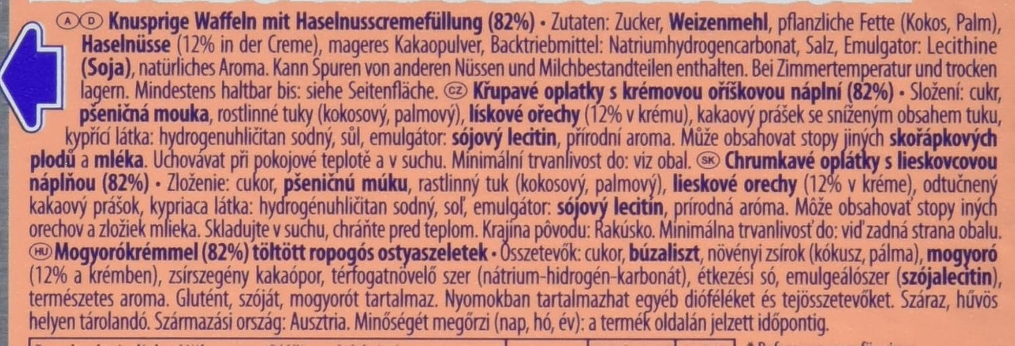 Gofry neapolitańskie, 75 g