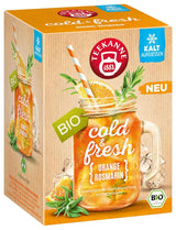 Teekanne Cold & Fresh BIO 4Er Mix - Z nowymi odmianami cytryna-mięta, brzoskwinia-marakuja, pomarańcza-rozmaryn, grejpfrut-mięta-imbir (4 X 45G)
