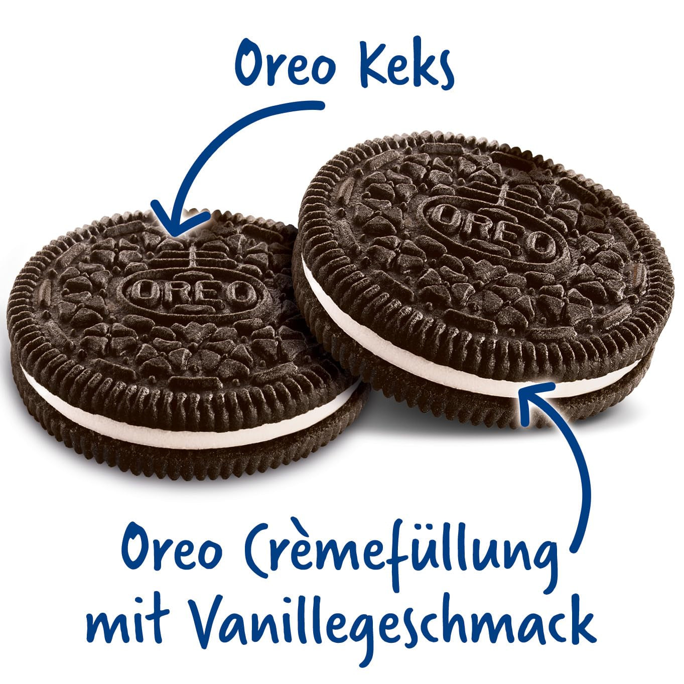 OREO Original - Chrupiące ciasteczka z kakao i pysznym nadzieniem śmietankowym o smaku waniliowym - 32 x 44g