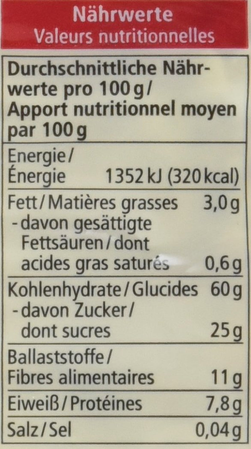 Musli z owocami bio, 750g