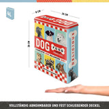 Nostalgic-Art Retro pojemnik do przechowywania XL, 4 l, karma dla psów - pomysł na prezent dla właścicieli psów, pojemnik na suchą karmę, design vintage Pudełka do przechowywania żywności Naty Shop