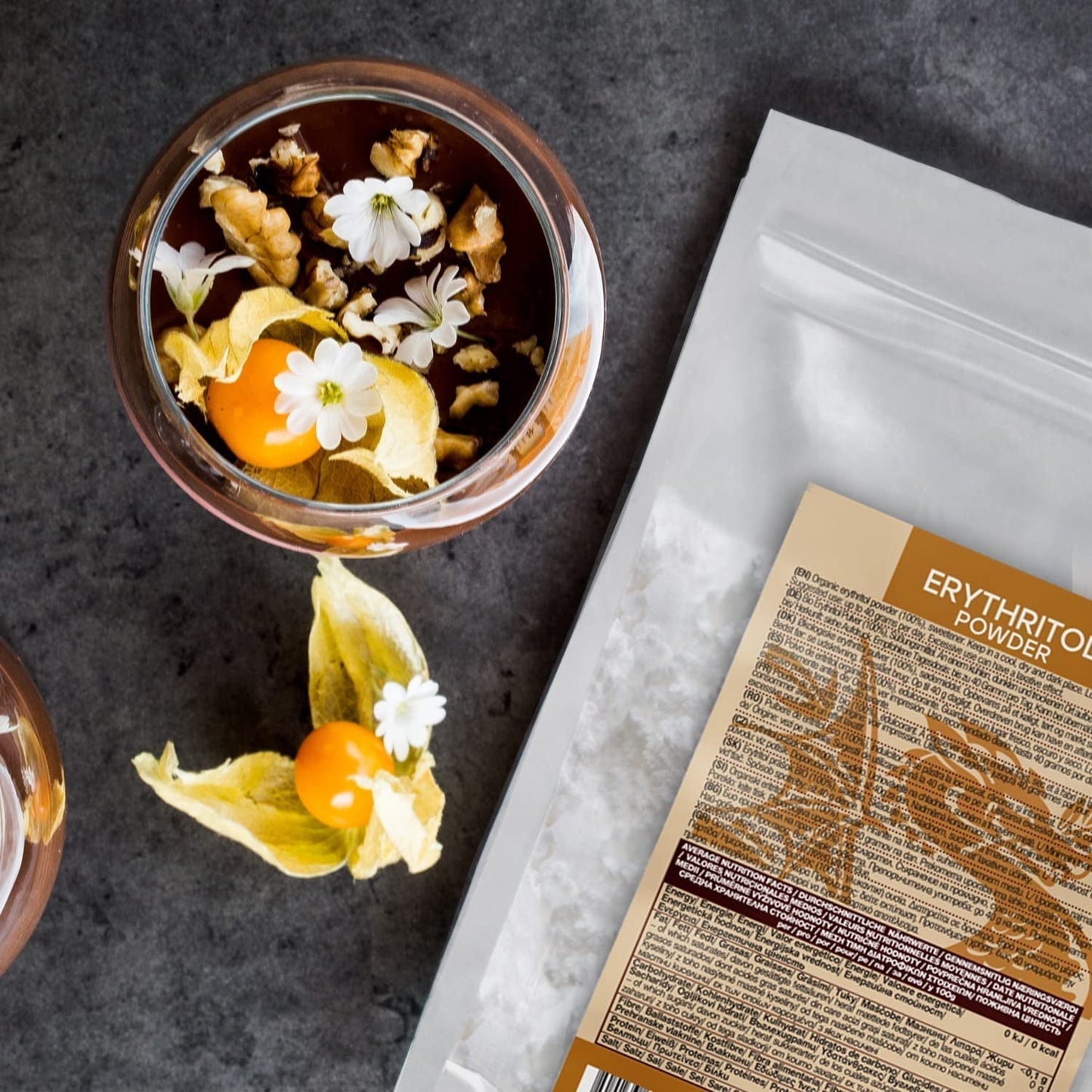 Bio Erytryt - Proszek, 100% Bio, Wegański, Null Kalorien - 1Kg Słodziki Naty Shop