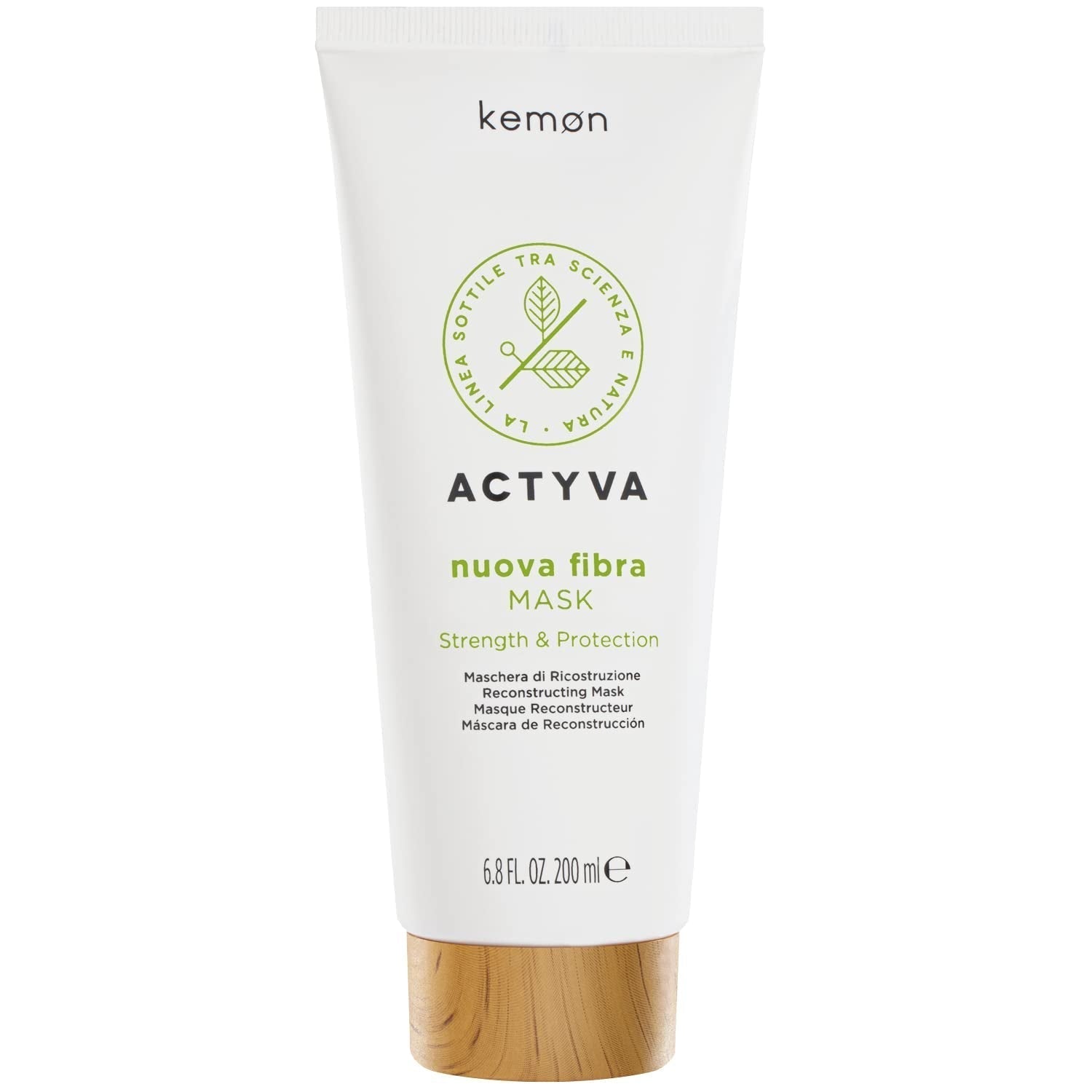 KEMON Actyva Nuova Fibra Mask 200 ml Maska do włosów Naty Shop Tytuł domyślny