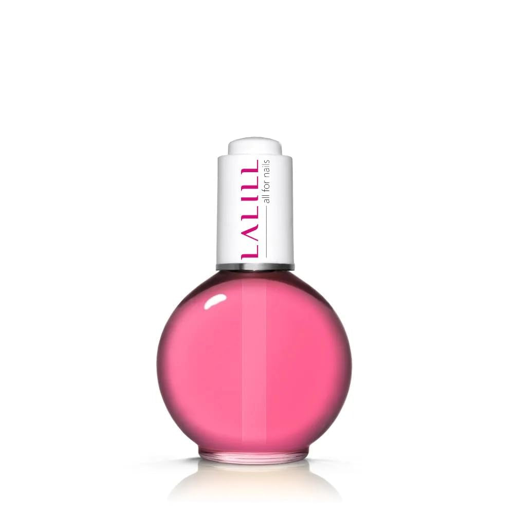 LALIILL Oliwka do skórek paznokci 75 ml - Himbeere Nagelpflegeöl - Nagelöl Pflege Für Nägel Nagelhaut - SPA Maniküre Naildesign Hände - Wegańskie - Z pipetą