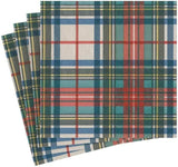 Serwetki koktajlowe Dress Stewart Tartan, 20 szt. w opakowaniu