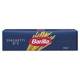 Barilla Pasta Klassische Spaghetti n.5 aus wysokiej jakości Hartweizen immer al dente, (1 x 500 g), bez smaku