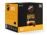 Caffè Vergnano 1882 - Èspressokompostierbare Kaffeekapseln, Kompatible Mit Nespresso, Neapol - Packung Enthält 100 Kapseln