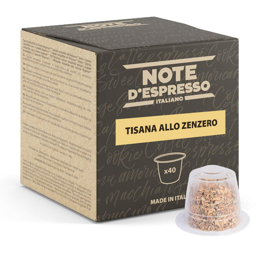 - Imbir - Kapselmaschinen - kompatybilny wyłącznie z NESPRESSO - 40 kaps