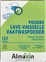 Almawin eco, proszek do mycia naczyń 2,8kg, 112 prań, można dozować dla różnej ilości naczyń Naty Shop