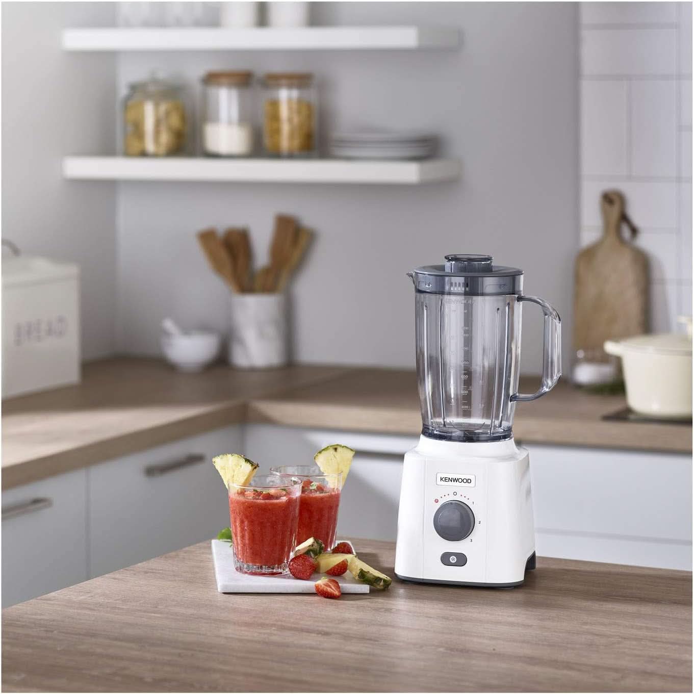Mikser Kenwood BLP41.C0WH, Kunststoff, Grau, Weiß Kitchen Naty Shop