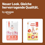 Pieluchy Amazon Ultra Dry, rozmiar 1 (2-5 kg) - pudełko miesięczne, białe, 96 sztuk (2 opakowania po 48) (dawniej marka Mama Bear, identyczny produkt)