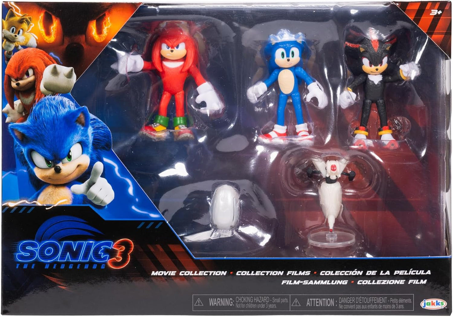 Sonic 3 Movie 6 Cm Figurki w opakowaniu zbiorczym Figurki Naty Shop