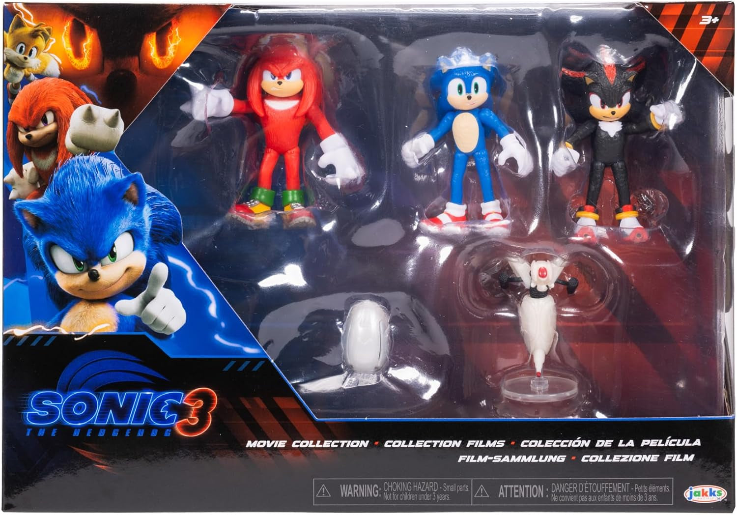 Sonic 3 Movie 6 Cm Figurki w opakowaniu zbiorczym Figurki Naty Shop