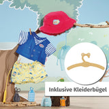 Kostium pluszowego wędkarza Baby Born z wędką dla lalek 43 cm i misia, 835982 Zapf Creation