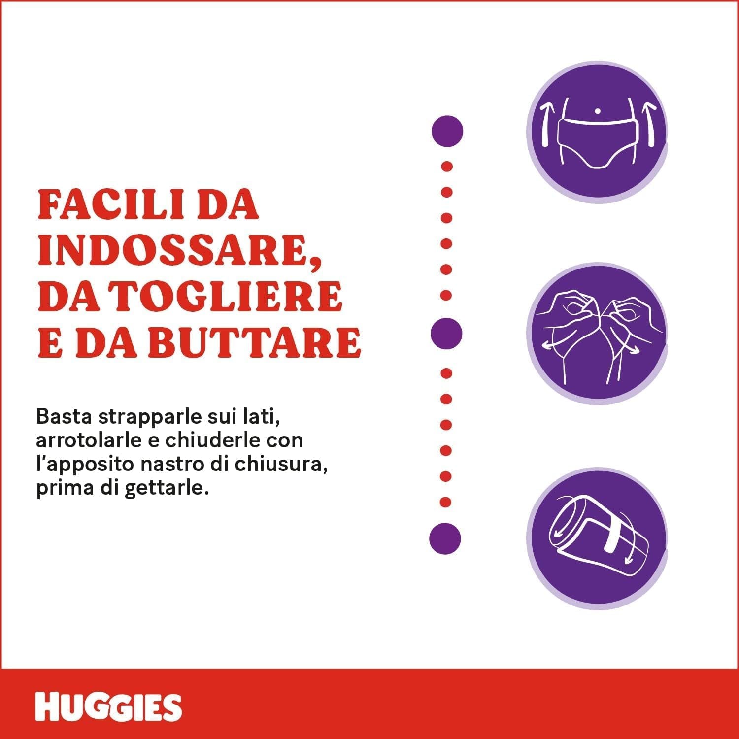 Pieluchy Huggies Extra Care, ultrachłonne, rozmiar 5 (12-17 kg), 68 sztuk
